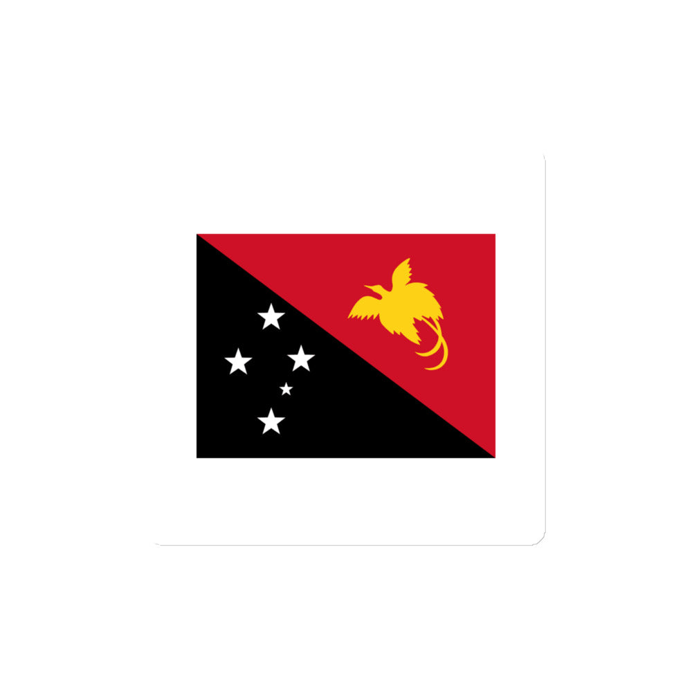 National Flag Magnets - Collection 2 Papua New Guinea magnet-4x4