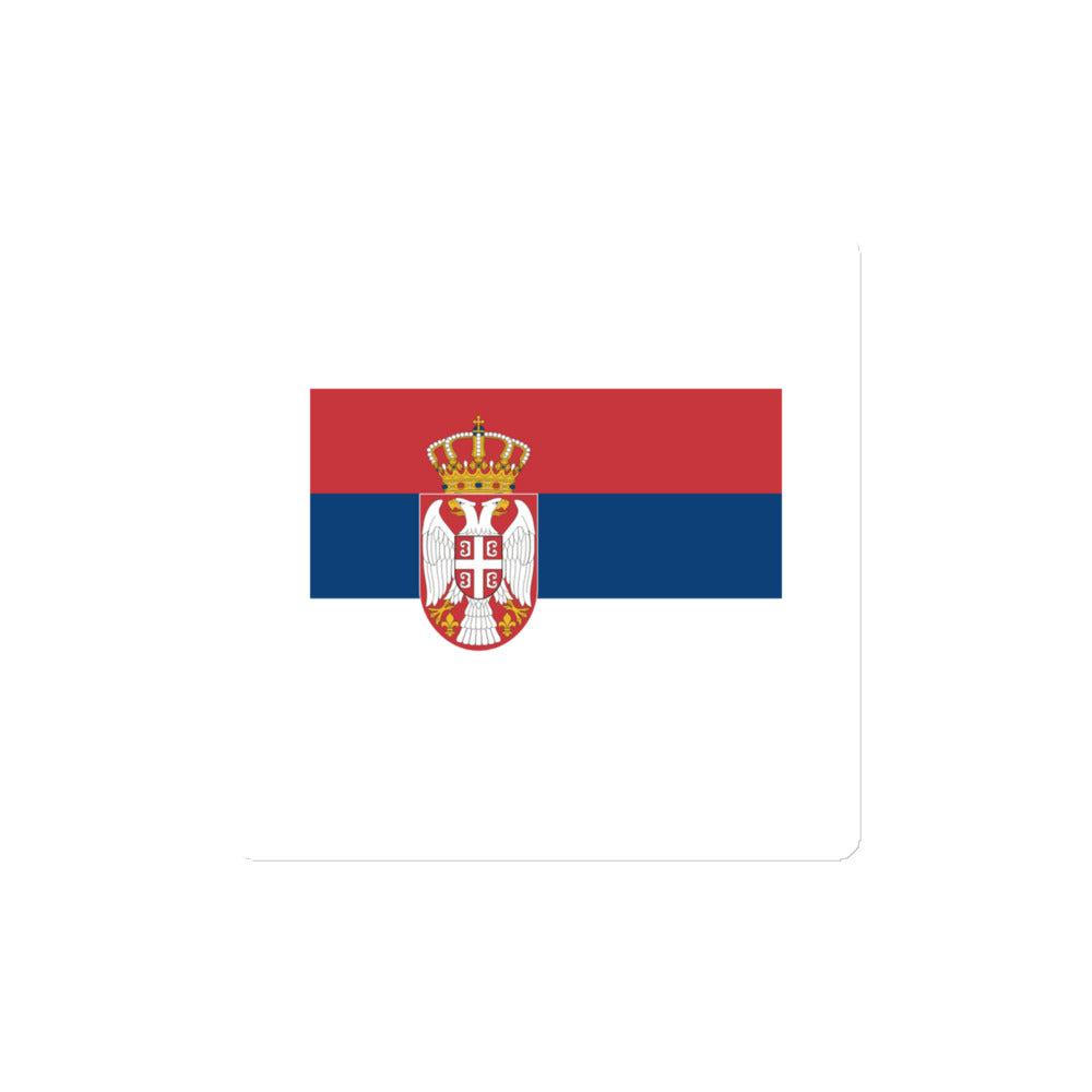 National Flag Magnets - Collection 2 Serbia magnet-4x4