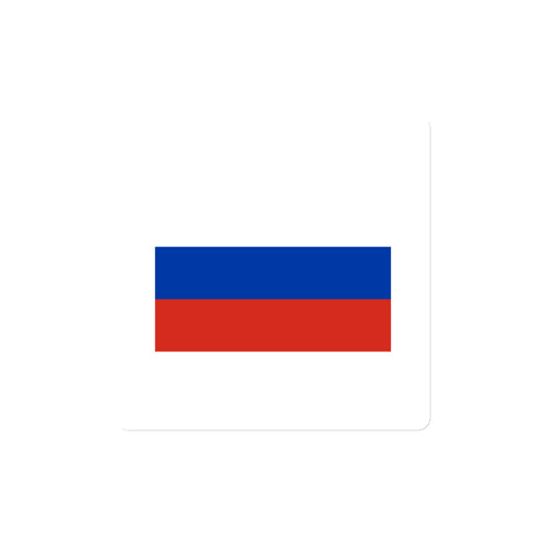 National Flag Magnets - Collection 2 Russia / 4x4 / White