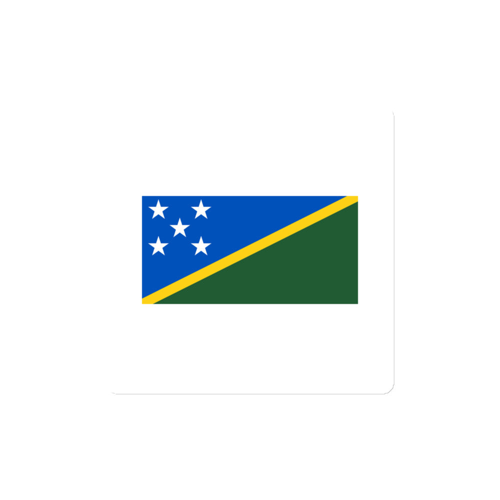 National Flag Magnets - Collection 2 Solomon Islands magnet-4x4