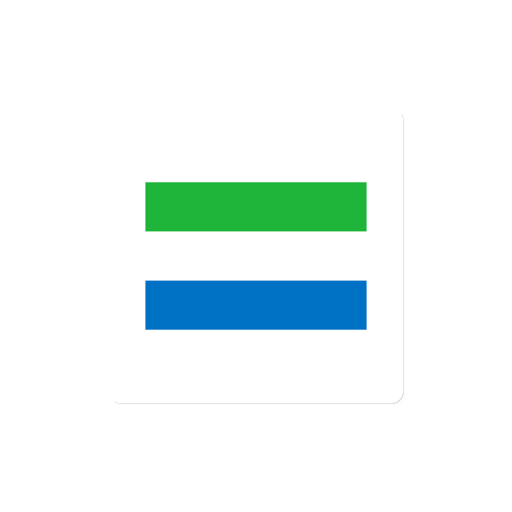 National Flag Magnets - Collection 2 Sierra Leone magnet-4x4