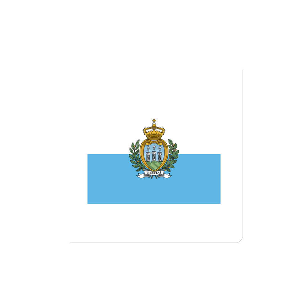 National Flag Magnets - Collection 2 San Marino magnet-4x4