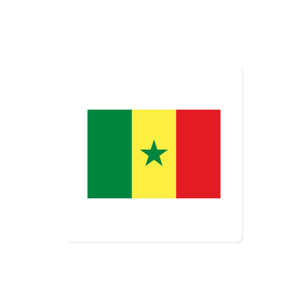 National Flag Magnets - Collection 2 Senegal magnet-4x4