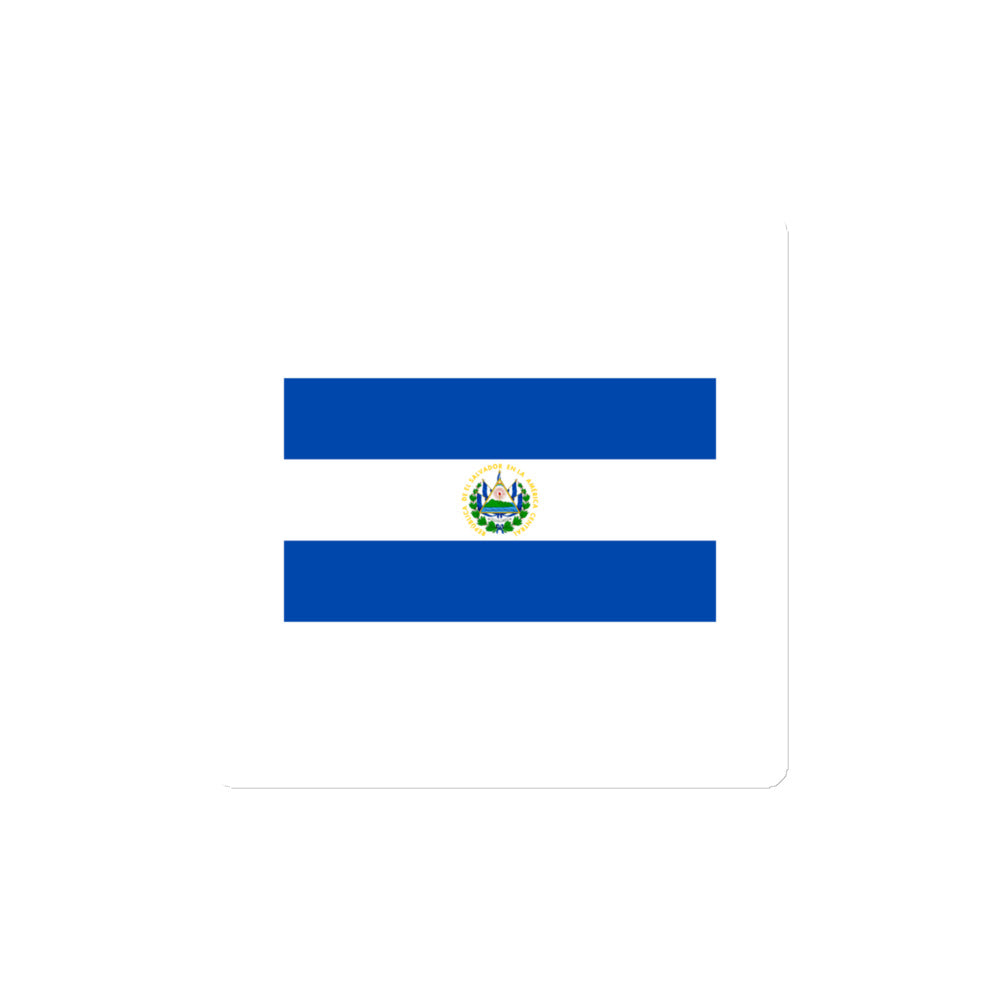 National Flag Magnets - Collection 2 El Salvador magnet-4x4
