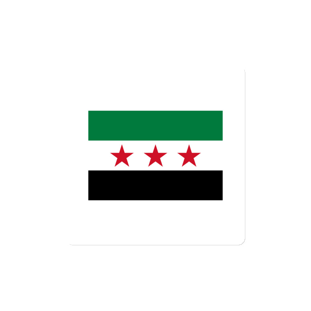 National Flag Magnets - Collection 2 Syria magnet-4x4