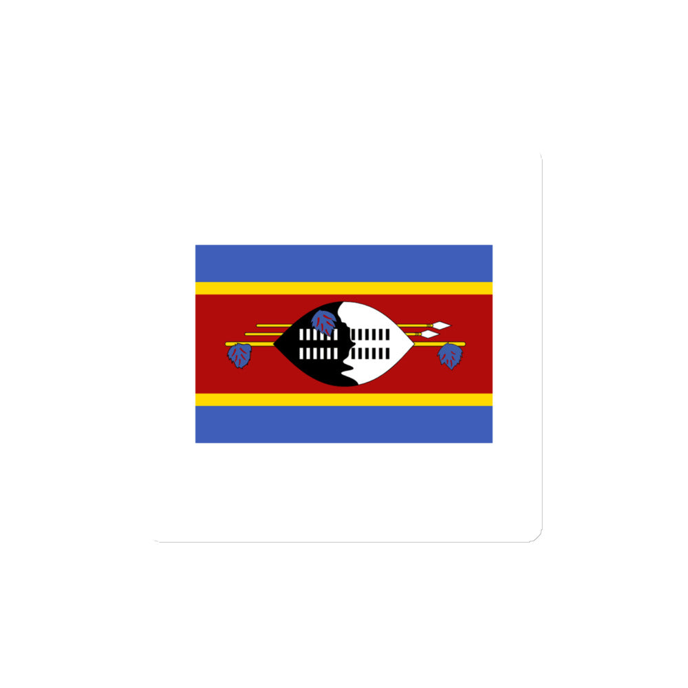 National Flag Magnets - Collection 2 Eswatini magnet-4x4