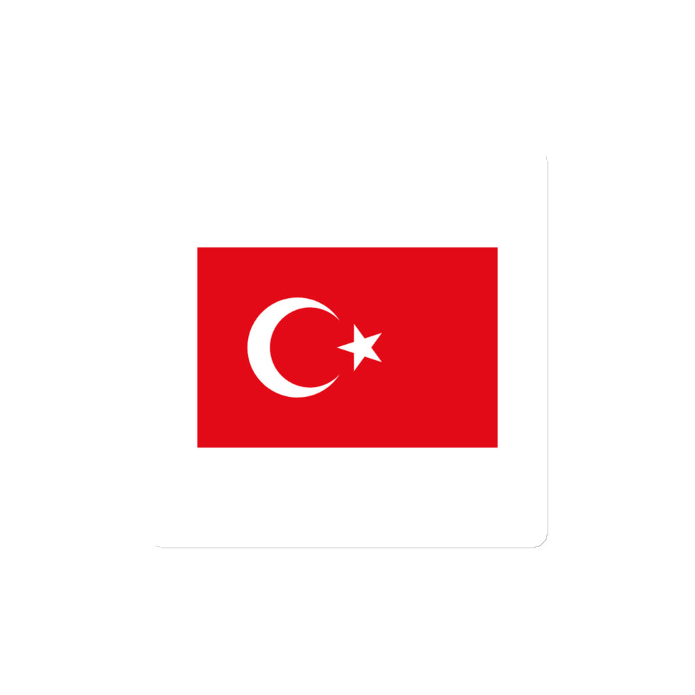 National Flag Magnets - Collection 2 Turkey magnet-4x4