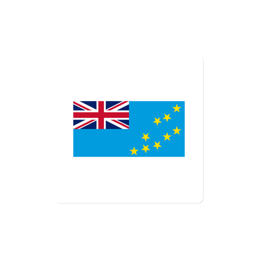 National Flag Magnets - Collection 2 Tuvalu magnet-4x4