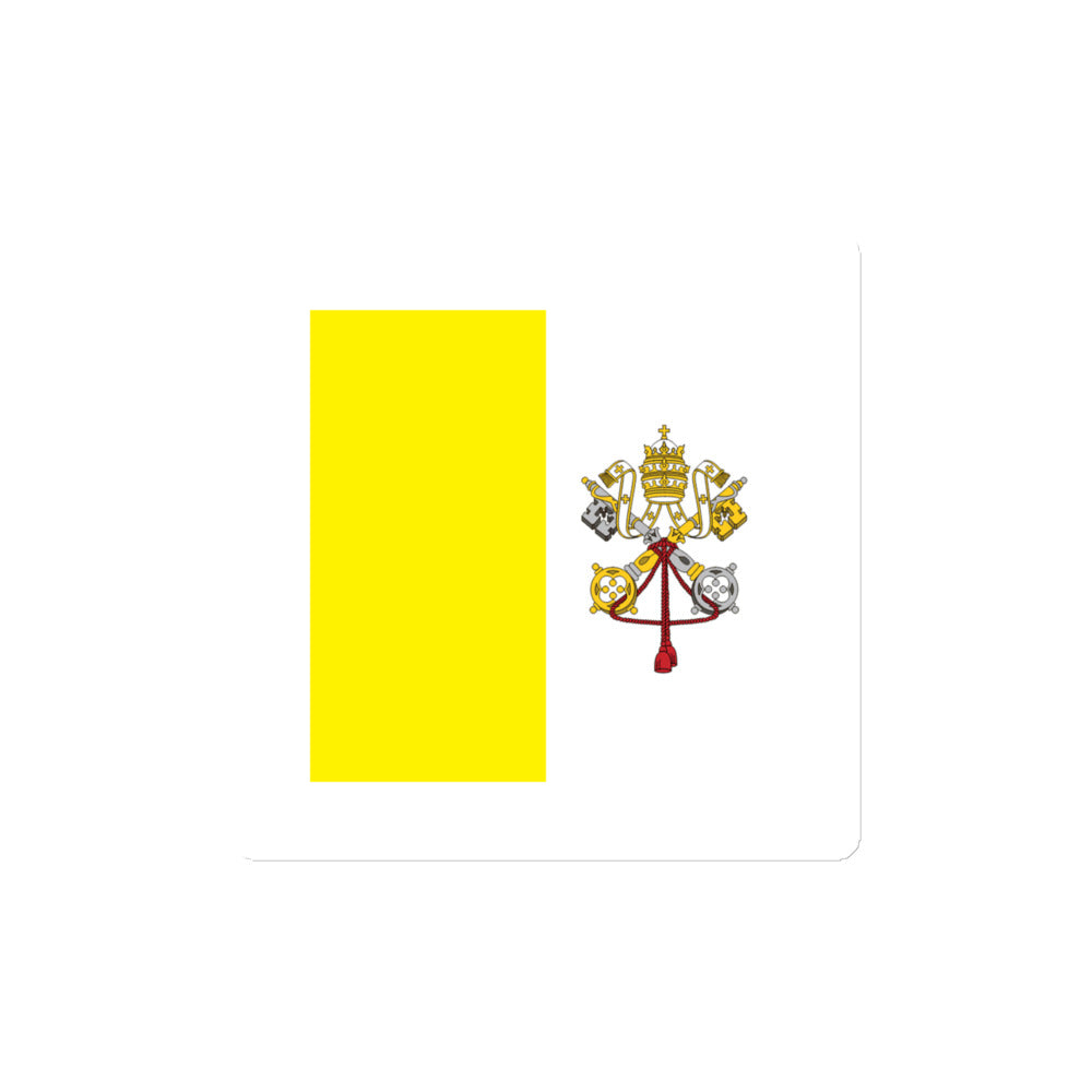 National Flag Magnets - Collection 2 Vatican City magnet-4x4