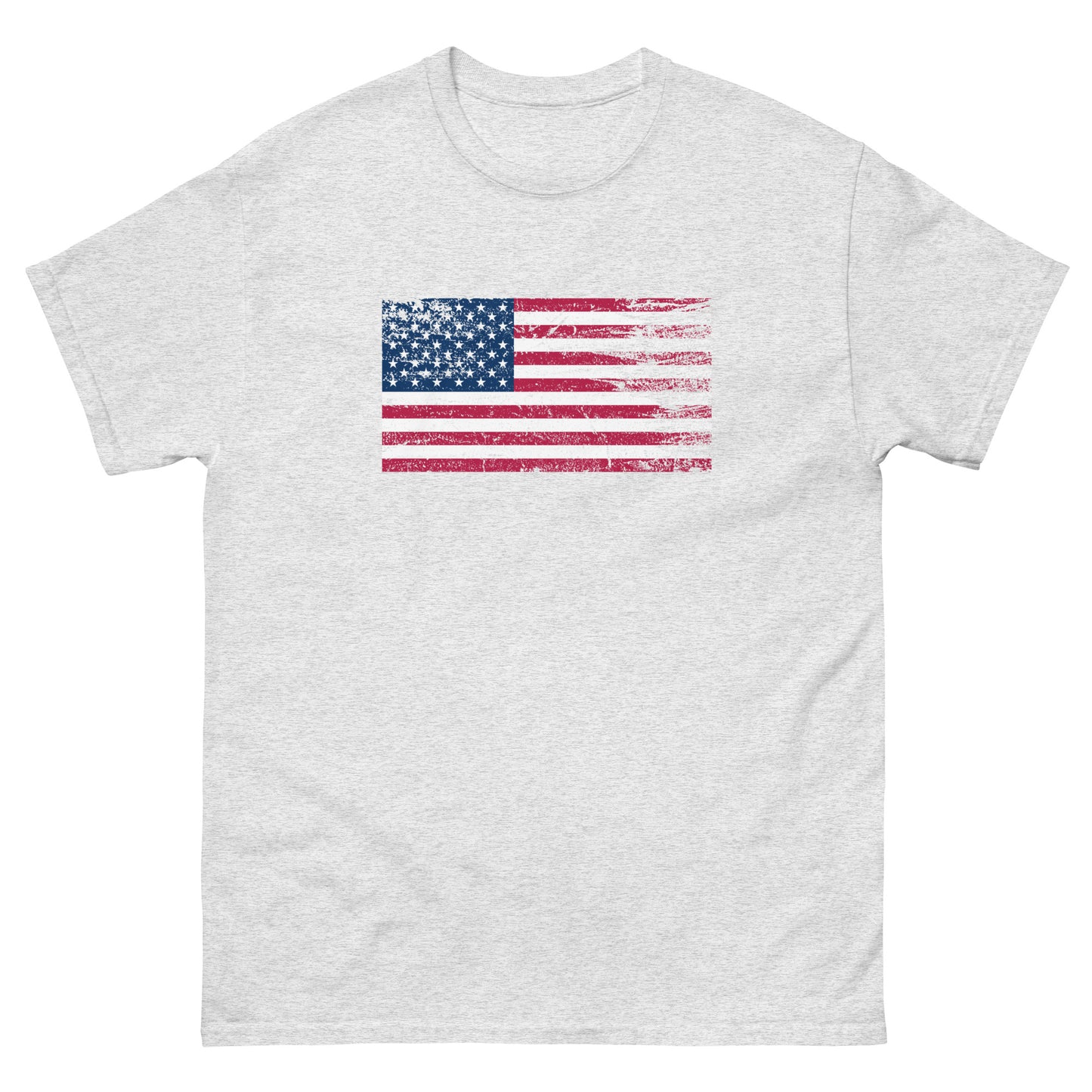 Grunge Flag T-shirt | Vintage-Inspired American Flag Tee