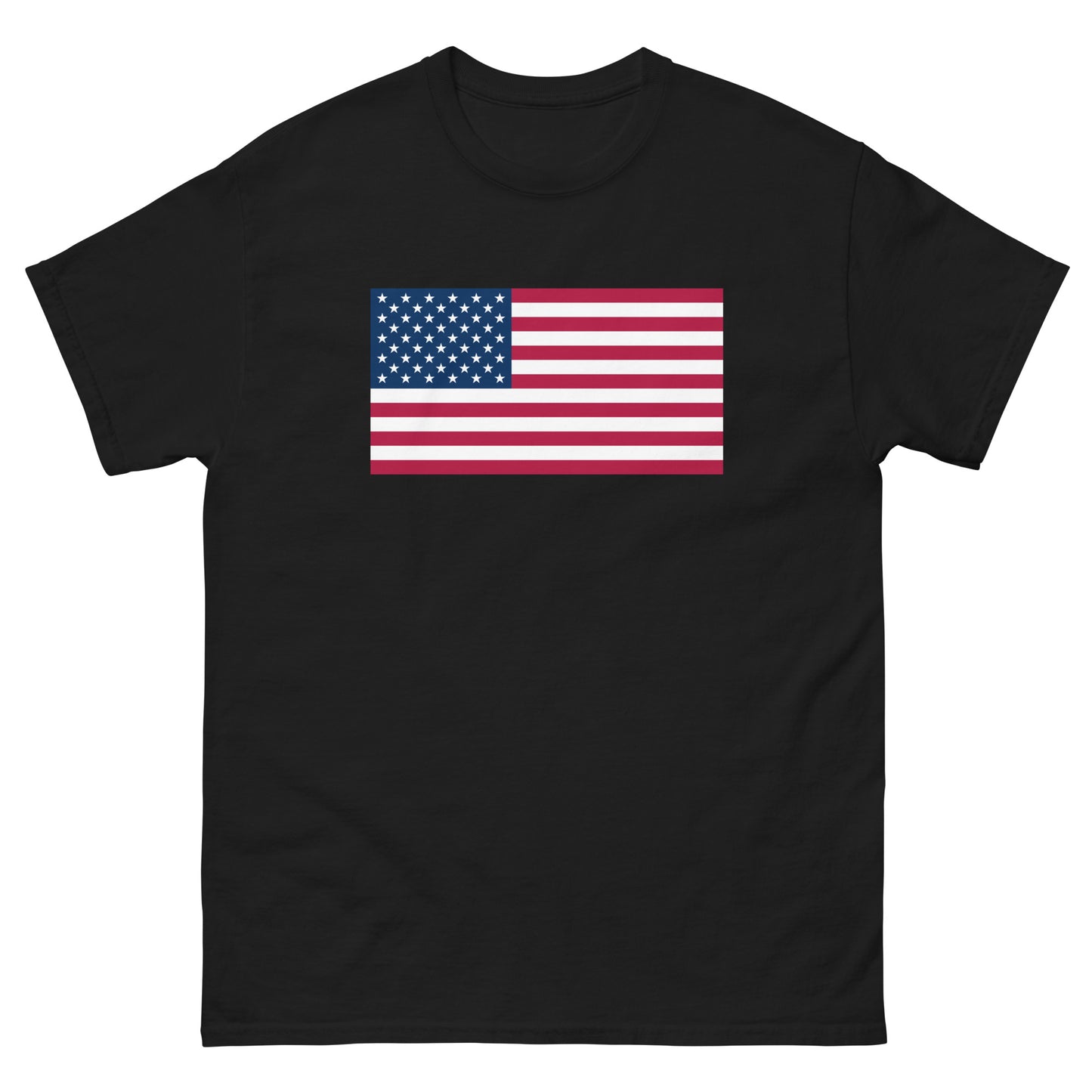 Color Flag T-shirt | Bold Stars and Stripes Tee