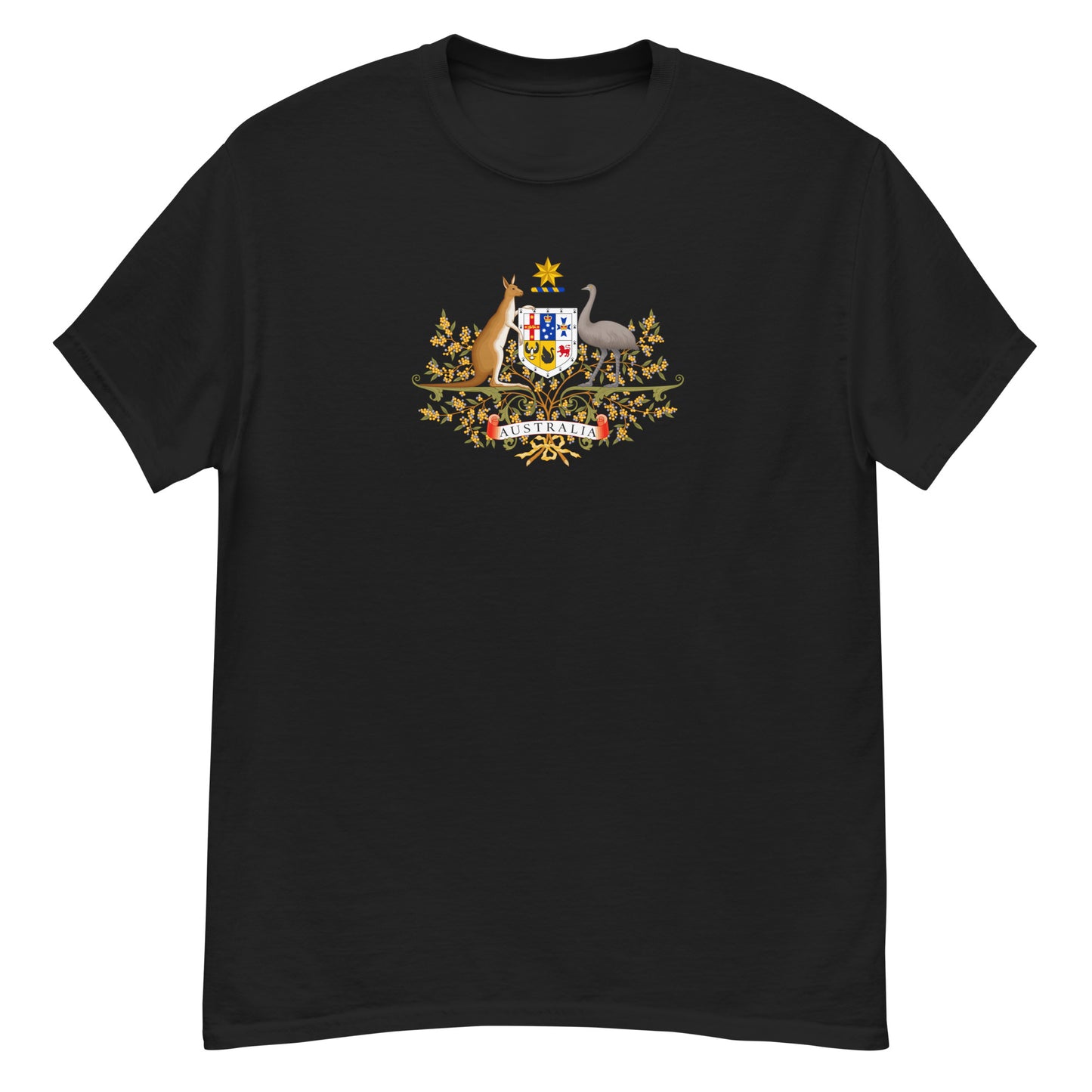 Color Crest T-shirt | Vibrant Australian Crest Tee