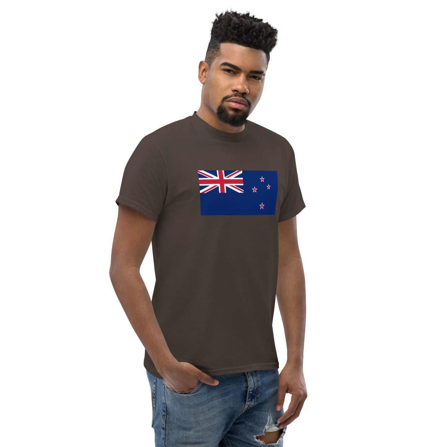 Bold New Zealand Flag Tee | Kiwi Spirit T-shirt