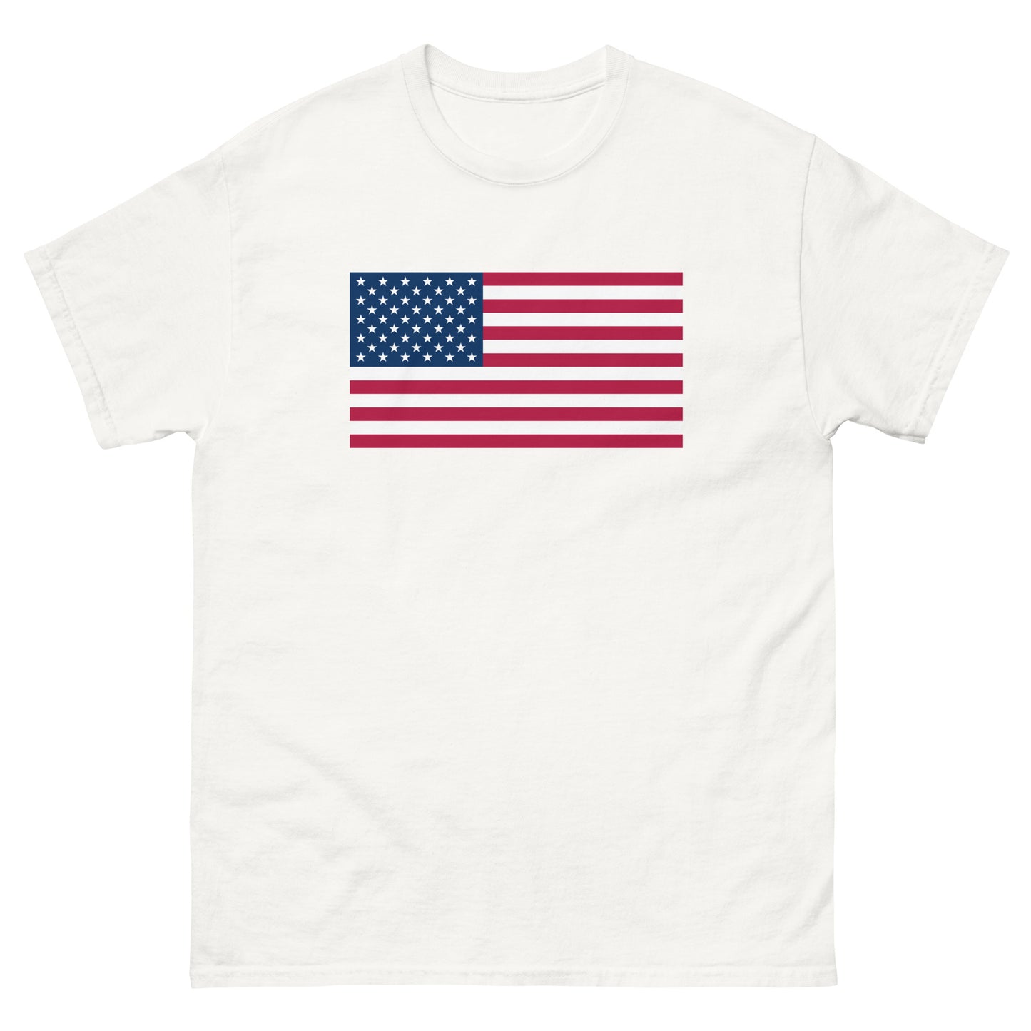 Color Flag T-shirt | Bold Stars and Stripes Tee