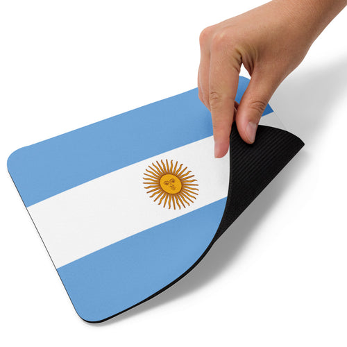 National Flag Mouse Pads - Collection 1 Argentina / 8.7x7.1 / White