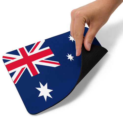 National Flag Mouse Pads - Collection 1 Australia / 8.7x7.1 / White