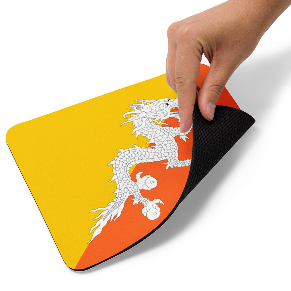 National Flag Mouse Pads - Collection 1 Bhutan mouse-pad
