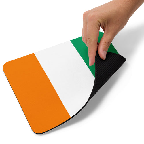 National Flag Mouse Pads - Collection 1 Côte d'Ivoire / 8.7x7.1 / White