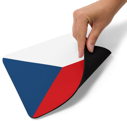 National Flag Mouse Pads - Collection 1 Czech Republic / 8.7x7.1 / White