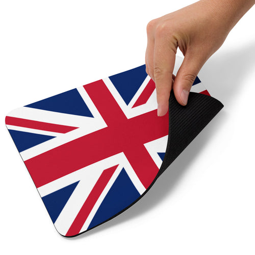 National Flag Mouse Pads - Collection 1 United Kingdom / 8.7x7.1 / White