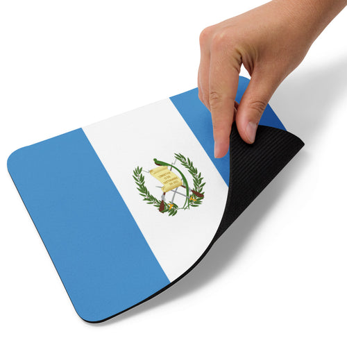 National Flag Mouse Pads - Collection 1 Guatemala / 8.7x7.1 / White