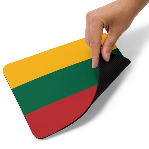 National Flag Mouse Pads - Collection 2 Lithuania / 8.7x7.1 / White
