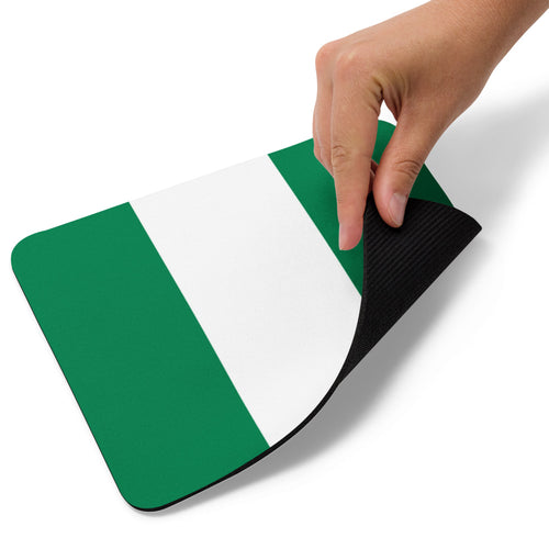 National Flag Mouse Pads - Collection 2 Nigeria / 8.7x7.1 / White