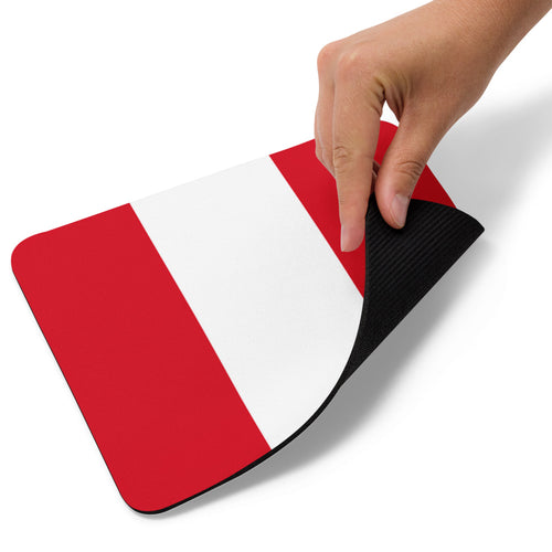 National Flag Mouse Pads - Collection 2 Peru / 8.7x7.1 / White