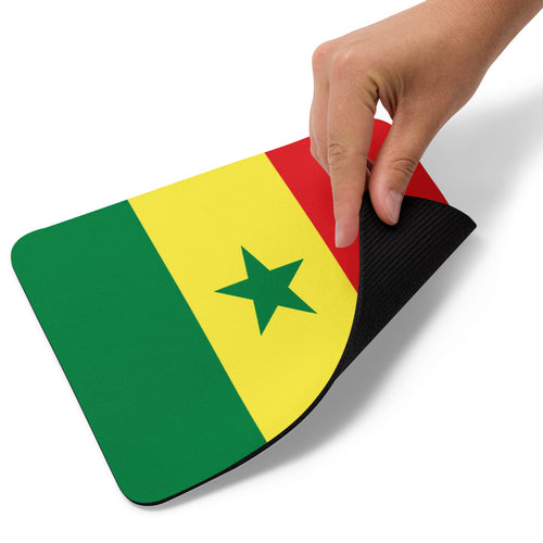 National Flag Mouse Pads - Collection 2 Senegal / 8.7x7.1 / White
