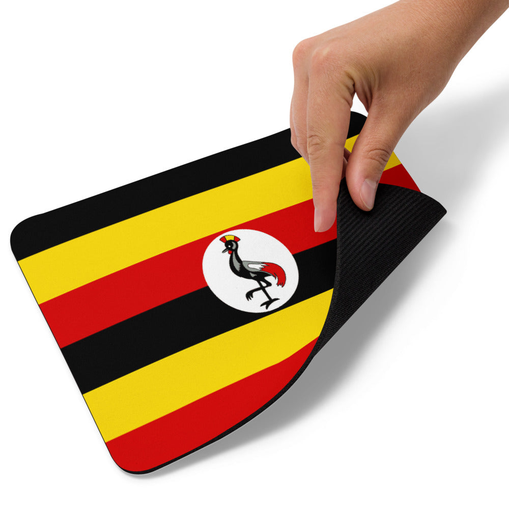 National Flag Mouse Pads - Collection 2 Uganda mouse-pad
