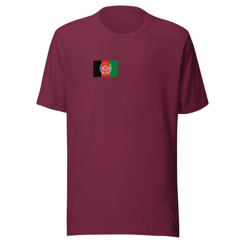 National Flag Shirts - Collection 1 Afghanistan mshirt-s