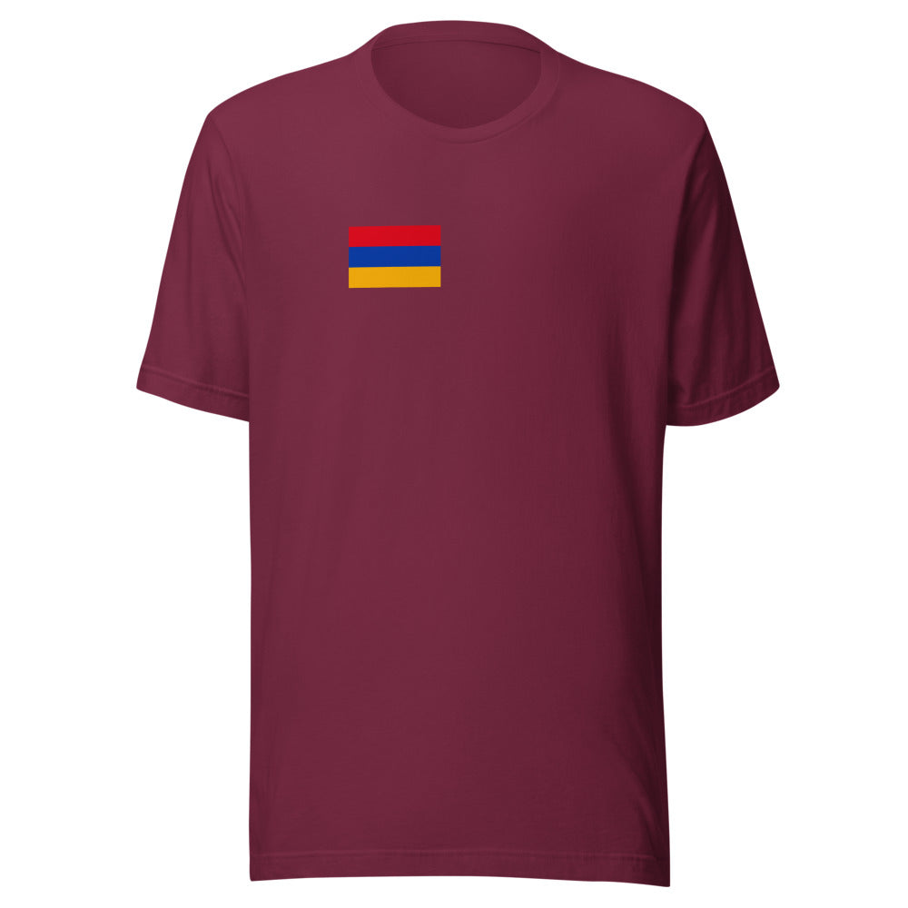 National Flag Shirts - Collection 2 Armenia mshirt-s