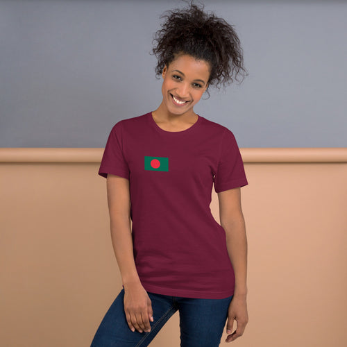 National Flag Shirts - Collection 3 Bangladesh / S / Maroon