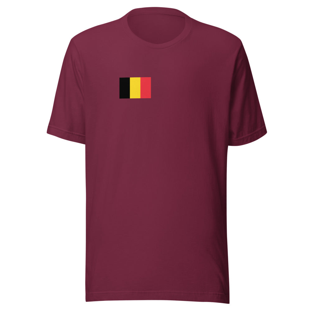 National Flag Shirts - Collection 3 Belgium mshirt-s