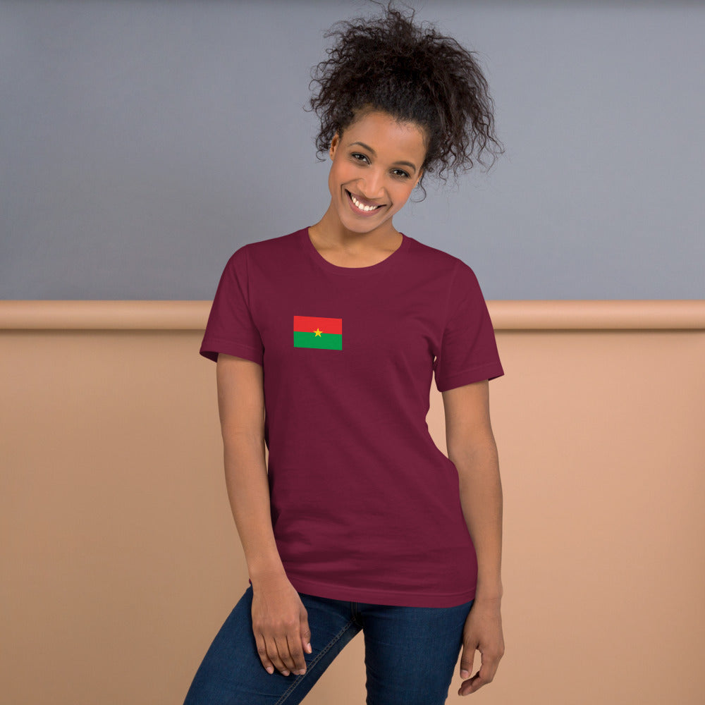 National Flag Shirts - Collection 4 Burkina Faso mshirt-m