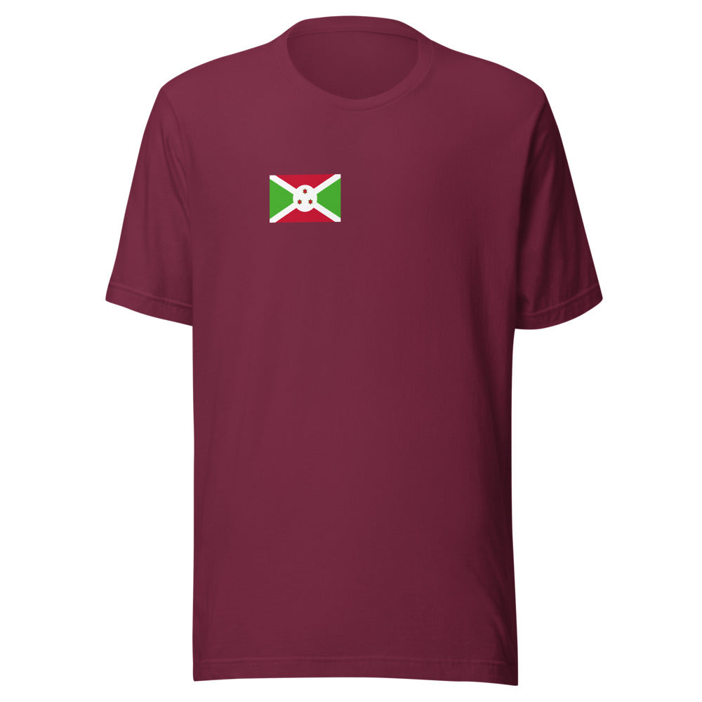 National Flag Shirts - Collection 4 Burundi mshirt-s