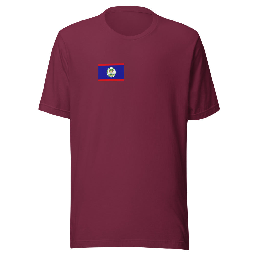 National Flag Shirts - Collection 6 Belize mshirt-s