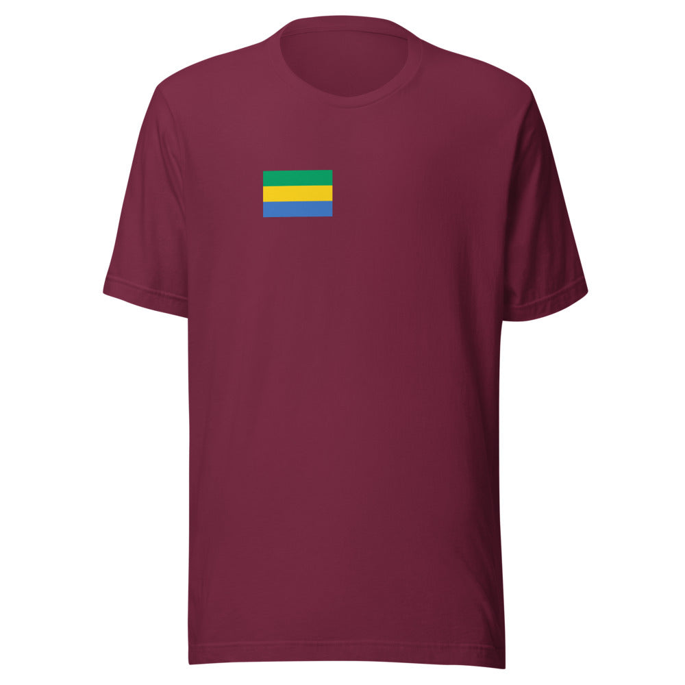 National Flag Shirts - Collection 12 Gabon mshirt-s