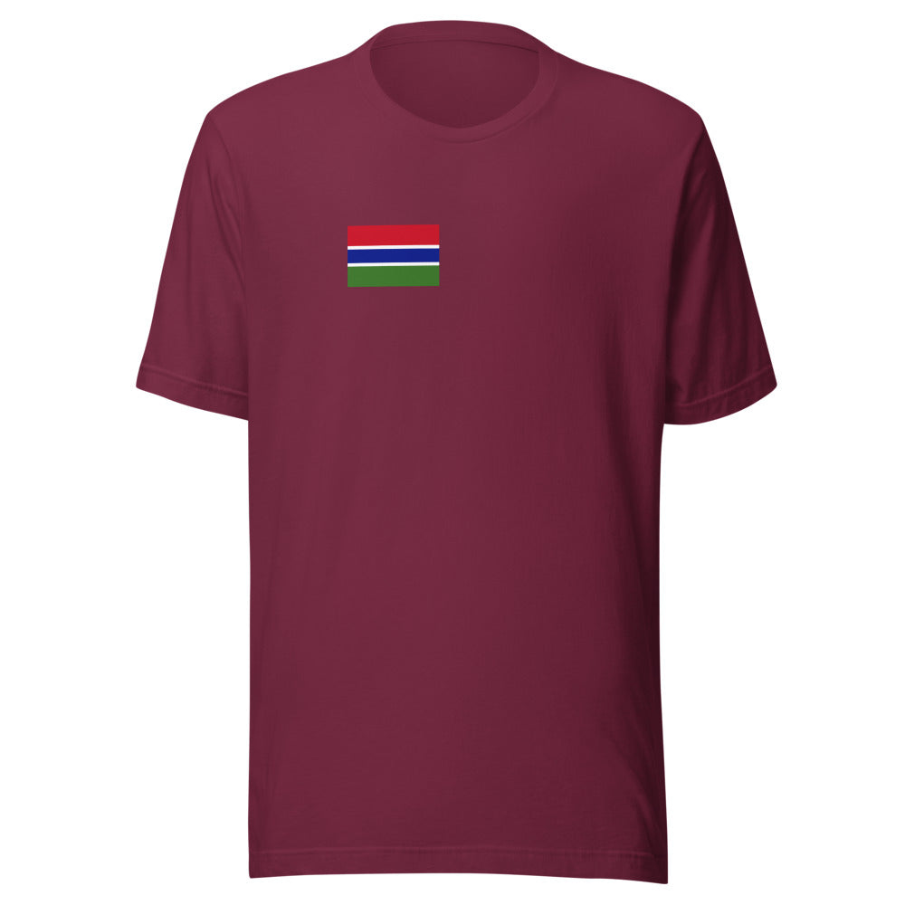 National Flag Shirts - Collection 13 Gambia mshirt-s