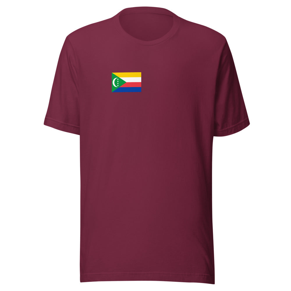 National Flag Shirts - Collection 18 Comoros mshirt-s