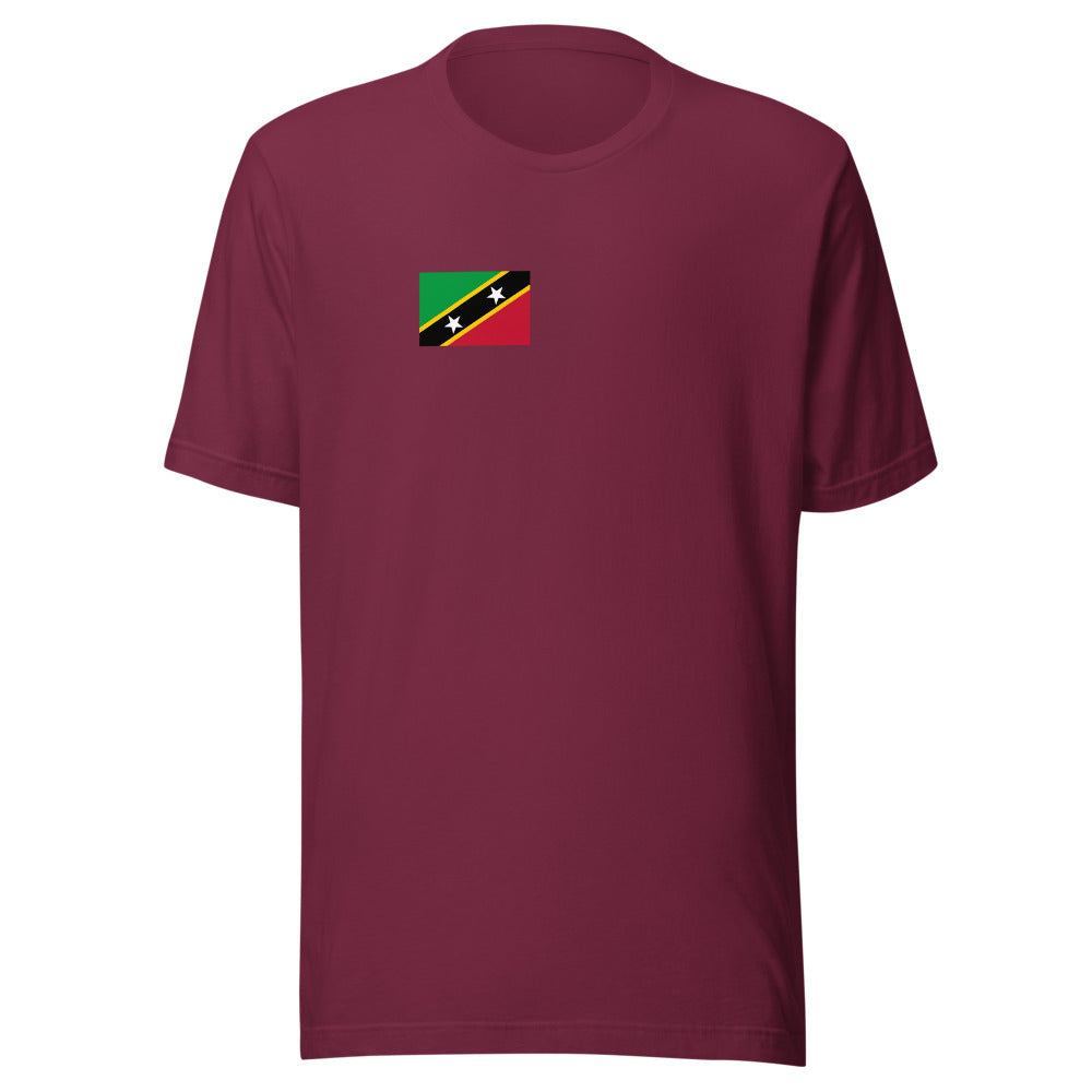 National Flag Shirts - Collection 18 Saint Kitts and Nevis mshirt-s