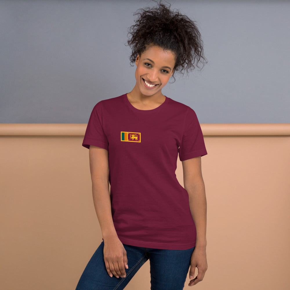 National Flag Shirts - Collection 20 Sri Lanka mshirt-m