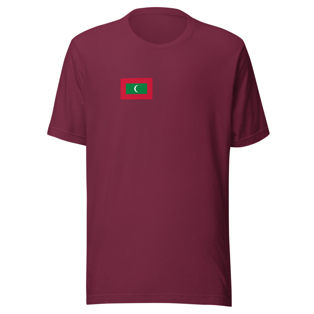 National Flag Shirts - Collection 24 Maldives mshirt-s
