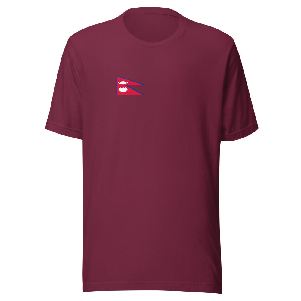 National Flag Shirts - Collection 26 Nepal mshirt-s
