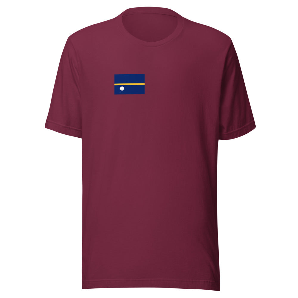 National Flag Shirts - Collection 27 Nauru mshirt-s