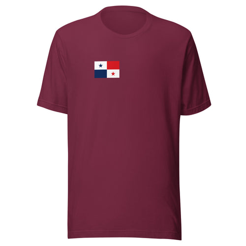 National Flag Shirts - Collection 27 Panama / S / Maroon