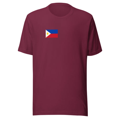 National Flag Shirts - Collection 28 Philippines / S / Maroon