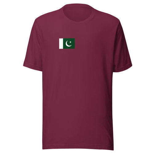 National Flag Shirts - Collection 28 Pakistan / S / Maroon