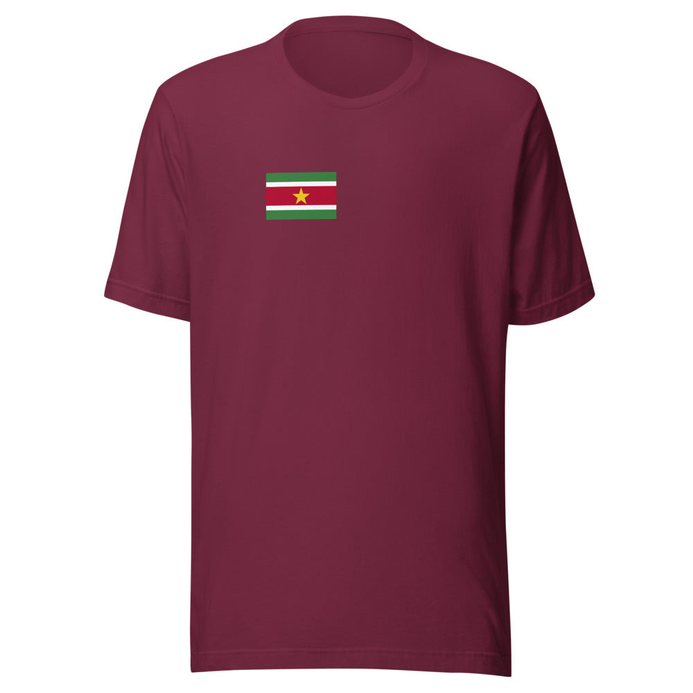 National Flag Shirts - Collection 32 Suriname mshirt-s