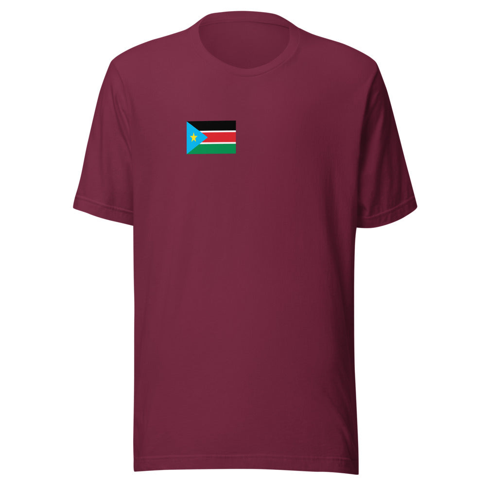 National Flag Shirts - Collection 33 South Sudan mshirt-s
